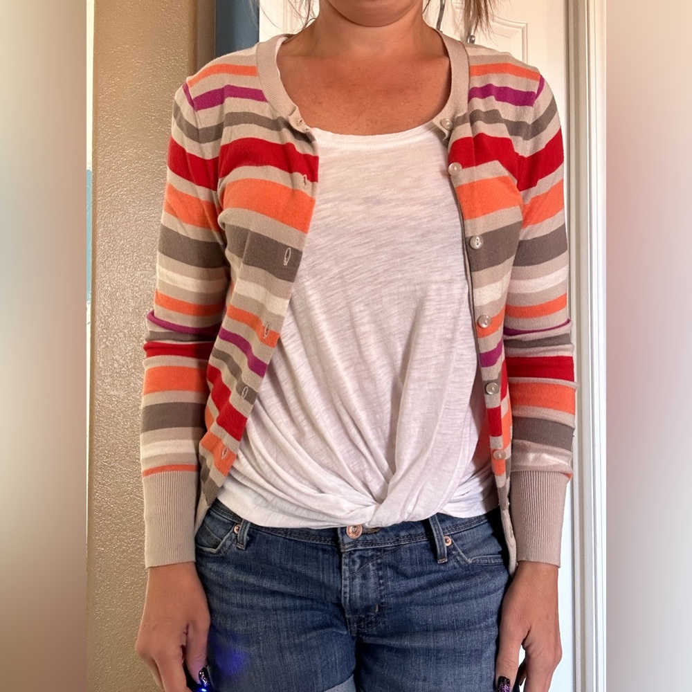 Banana Republic button down sweater